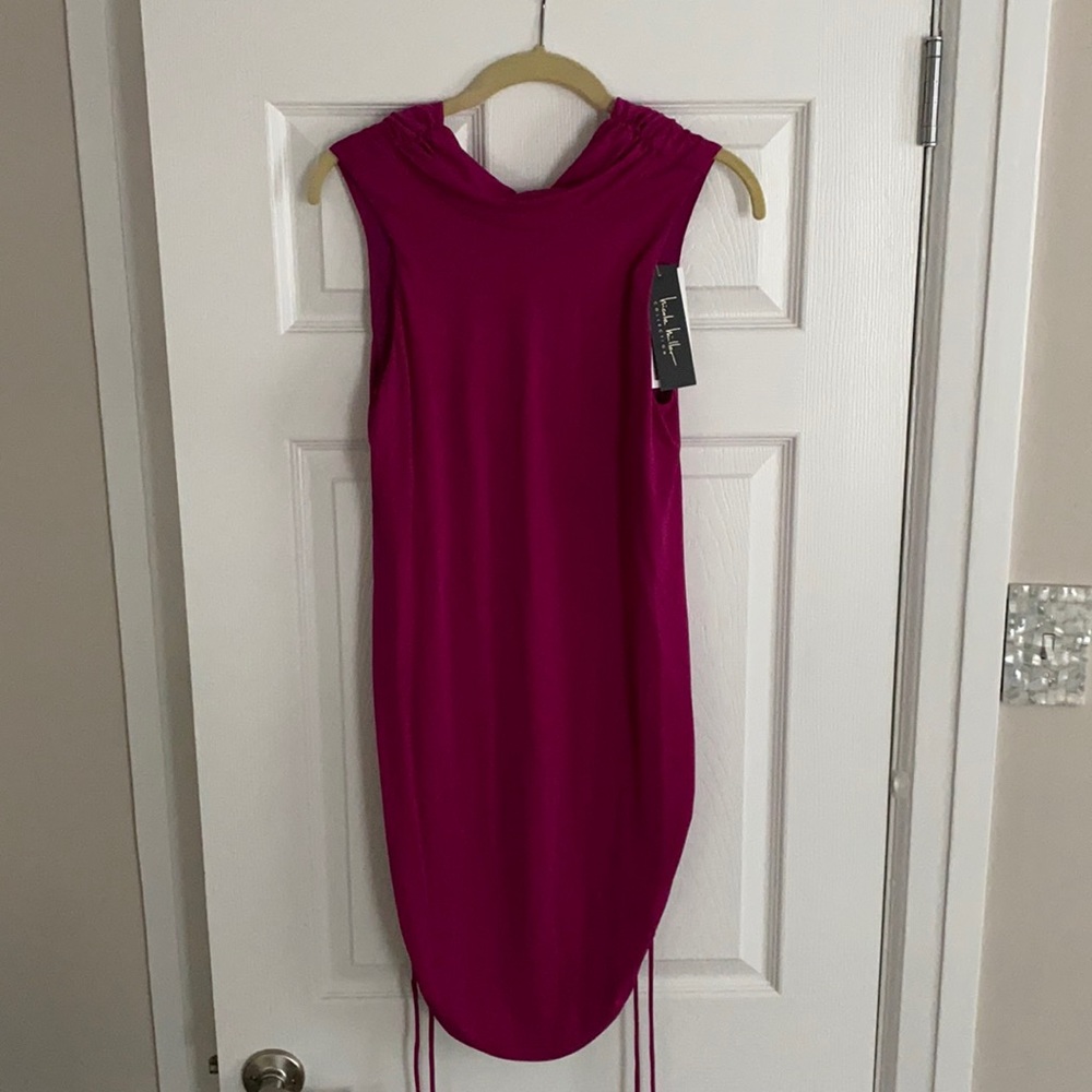 Nicole Miller body-con dress tags on never worn.
